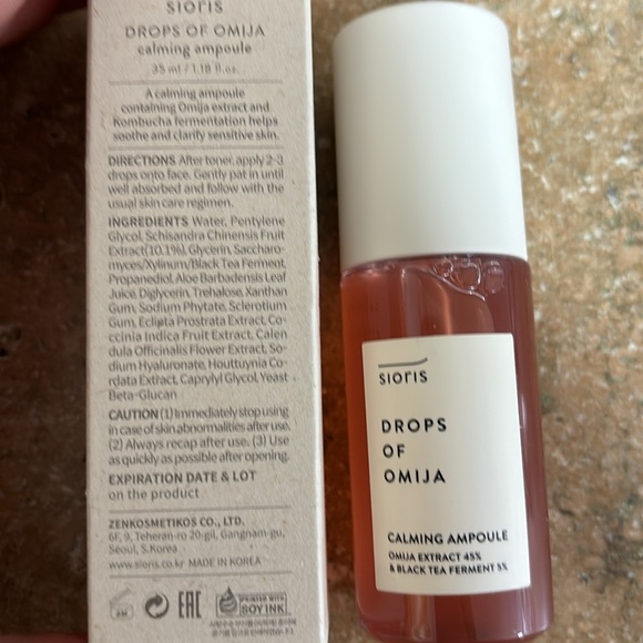 Sioris Drops of Omija Ampolue and calming Mist - Picture 4 of 9
